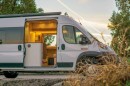 This off-grid camper van packs all the necessities