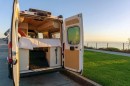 This off-grid camper van packs all the necessities