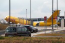 DHL Boeing cargo plane breaks in two during emergency landing, after skidding off the runway
