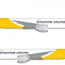 The New Boeing 777 Freighter DHL-SIA Livery