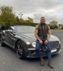 Conor McGregor and Bentley Continental GTC Speed