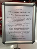 Mustang Owner's Musuem Plaque