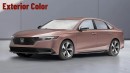 2023 Honda Accord Hybrid Touring rendering by Carbizzy