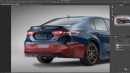 2023 Toyota GR Camry Nightshade Edition rendering by Theottle