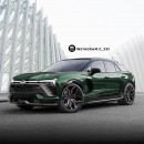 2024 Chevy Blazer SS EV on Vossen with new colors rendering by c_zr1