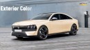 2024 Peugeot 508 Inception EV rendering by Carbizzy