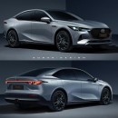 Representación del Mazda 6e de sugardesign_1