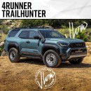 2025 Toyota 4Runner Trailhunter 3-door rendering by jlord8