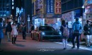 Digital Artist Replaces Nissan GT-R with Porsche 911 in Tokyo Photo