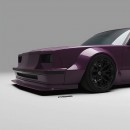 Buick El Camino Stinger Electric Ute rendering by thiagod3sign