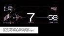 2017 Ford GT Digital Instrument Cluster in Sport driving mode