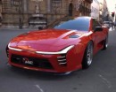Mitsubishi 3000GT CGI revival by rostislav_prokop for HotCars