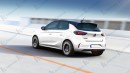 Opel Corsa-e GSe rendering by KDesign AG