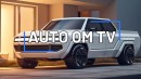 Subaru Baja Electric rendering by Auto Om TV