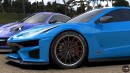 Chevy Corvette Z06 vs Porsche 911 GT3 CGI tuning by Evrim Ozgun