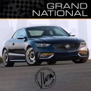 Buick Grand National Turbo-T WE4 revival rendering by jlord8
