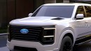 2025 Ford Maverick Hybrid rendering by AutomagzTV