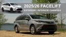 2025 Toyota Sienna rendering by AutoYa Interior