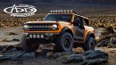 2021 Ford Bronco 2-Door vintage render by addoffroad on Instagram