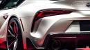 2025 Toyota Supra GRMN rendering by AutomagzPro