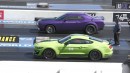 Ford Mustang Shelby GT500 vs. Dodge Challenger SRT Demon 170