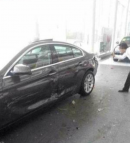 BMW X1 Crashed into Dealership