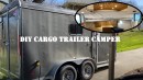 A 2020 RC Trailers cargo trainer became a quite elegant and practical home on wheels