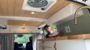 DIY Micro Camper Is Filled With Creative Features Integrated Into a Clean and Cozy Design