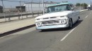 Custom slammed 1962 Chevrolet C10 has patina looks and cool performance on AutotopiaLA
