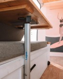 Digital nomad turns Mercedes-Benz Sprinter into a cozy home on wheels as DIY project