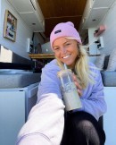 Digital nomad turns Mercedes-Benz Sprinter into a cozy home on wheels as DIY project
