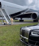 DJ Khaled's Rolls-Royce Phantom and Boeing 767