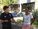 Actress Daniele Watts after being handcuffed