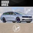 Dodge Aries CGI EV revival by jlord8