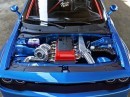 Dodge Challenger with Turbo Ford Barra swap (rendering)