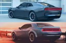 Dodge Challenger Daytona SRT Concept rendering by tuningcar_ps