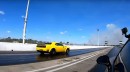 Dodge Challenger Demon vs Porsche 911 Turbo S drag race