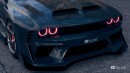 Dodge Challenger Demon Manages to Look More Sinister in Widebody ...