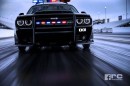 Dodge Challenger SRT Demon police car render