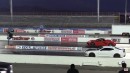 Dodge Challenger vs Chevy Camaro vs Corvette on Wheels