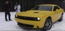 Dodge Challenger GT AWD Gets Frisky in the Snow