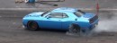 Dodge Challenger Hellcat drag races Dodge Viper