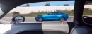 Dodge Challenger Hellcat Drag Races Chevrolet Camaro ZL1 on highway