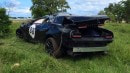 Challenger Hellcat totaled during drag racing event