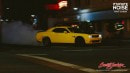 Dodge Challenger Hellcat drifting