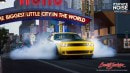 Dodge Challenger Hellcat burnout in Reno