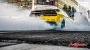 Dodge Challenger Hellcat burnout done by Rhys Millen