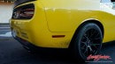Dodge Challenger Hellcat tire marks on rear fender