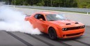 2019 Dodge Challenger Hellcat Redeye Burnout