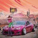 Rick and Morty car fan art
